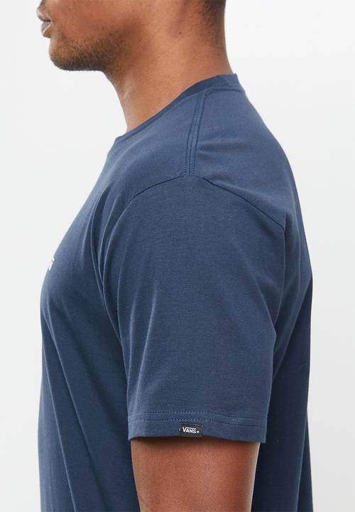 Vans - Left chest logo tee -  navy