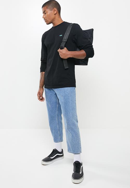 Vans - Left chest hit ls tee - black 