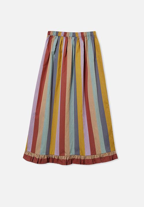 Free by Cotton On - Yasmin midi skirt - multi 