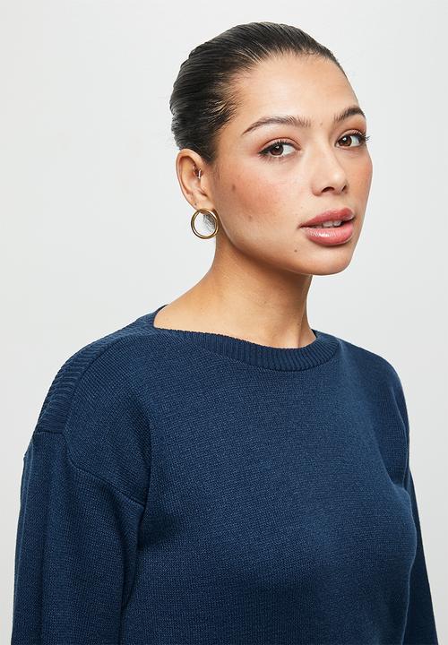 edit - Slashneck collumn midi - navy