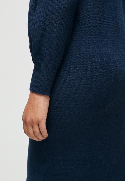 edit - Slashneck collumn midi - navy