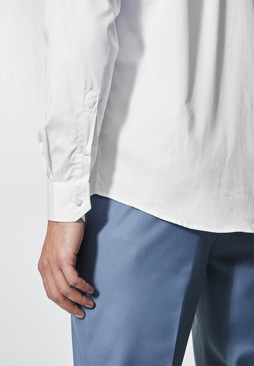 Superbalist - Jos slim fit cotton sateen long sleeve shirt - multi
