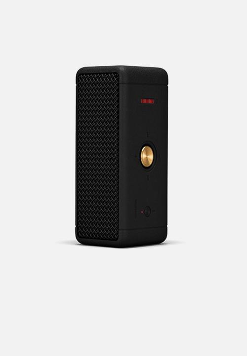Marshall - Emberton bt portable speaker - black & brass