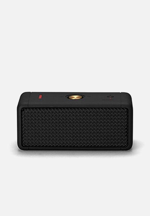 Marshall - Emberton bt portable speaker - black & brass