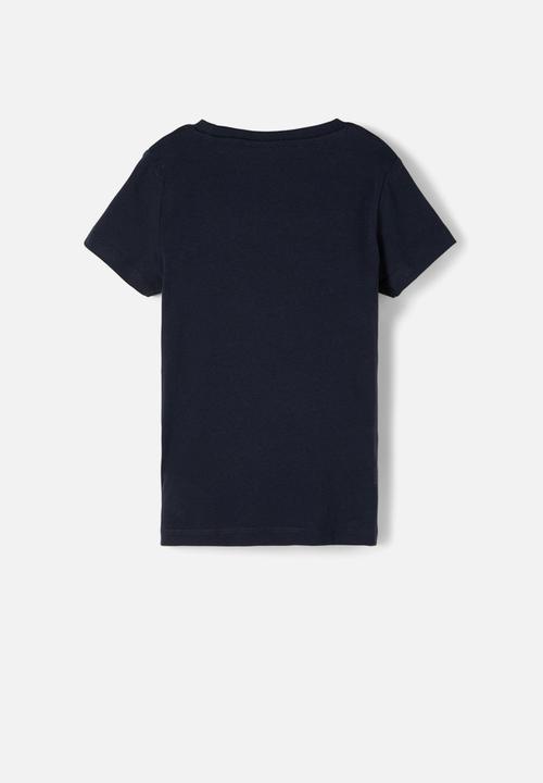 Name It - Brigitta short sleeve top - navy