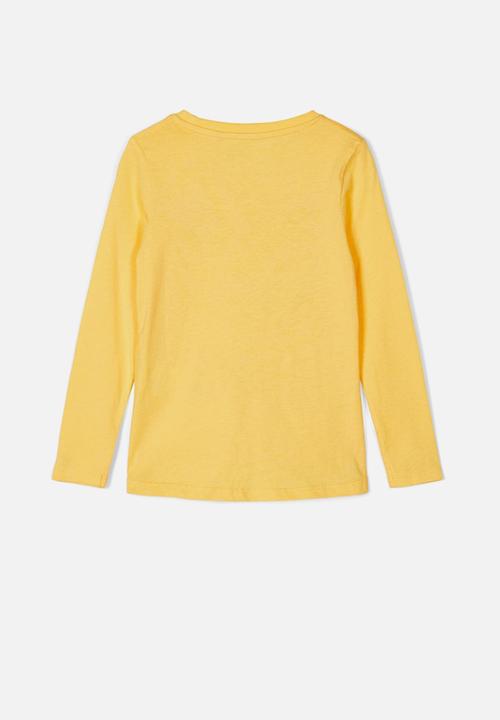 Name It - Veen printed top - yellow