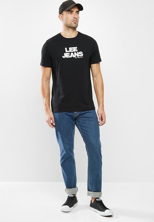 Lee  - Stitched jean - black