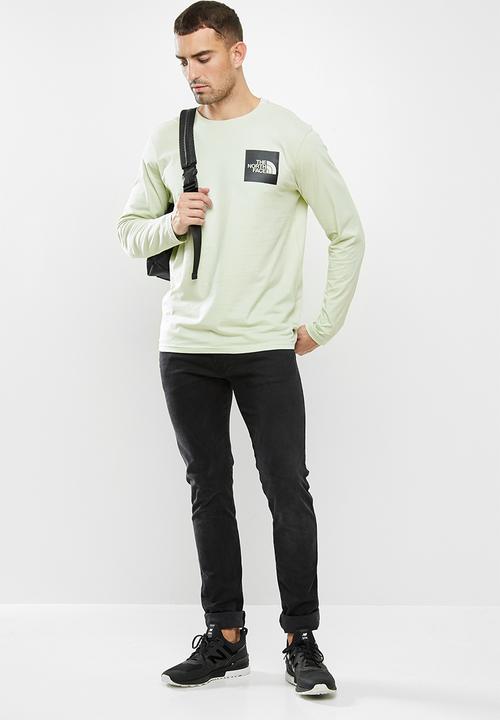 The North Face - Long sleeve fine tee - green