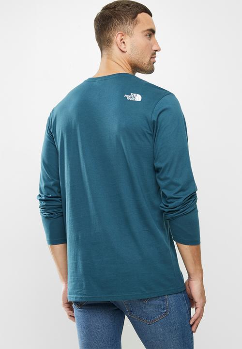 The North Face - Long sleeve image ideals tee - blue