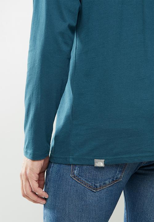 The North Face - Long sleeve image ideals tee - blue