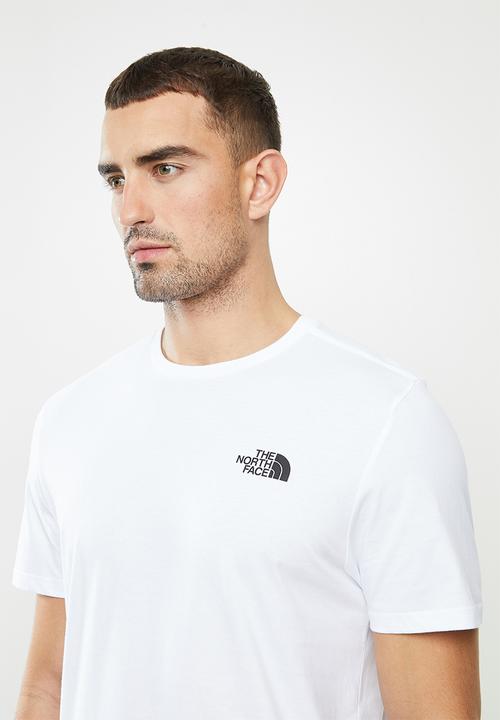 The North Face - Short sleeve redbox celebration tee - white
