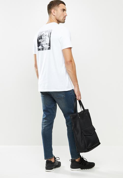The North Face - Short sleeve redbox celebration tee - white