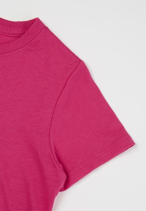 Nike - G nsw tee crop futura  - pink