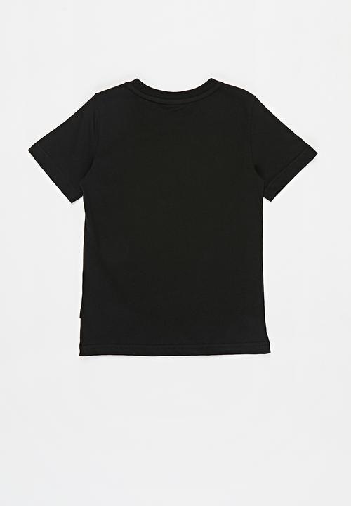 PUMA - Ess 2 col logo tee - black