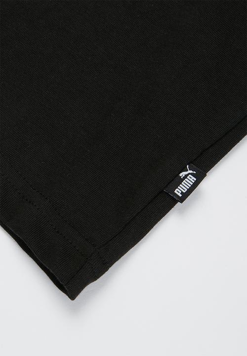 PUMA - Ess 2 col logo tee - black