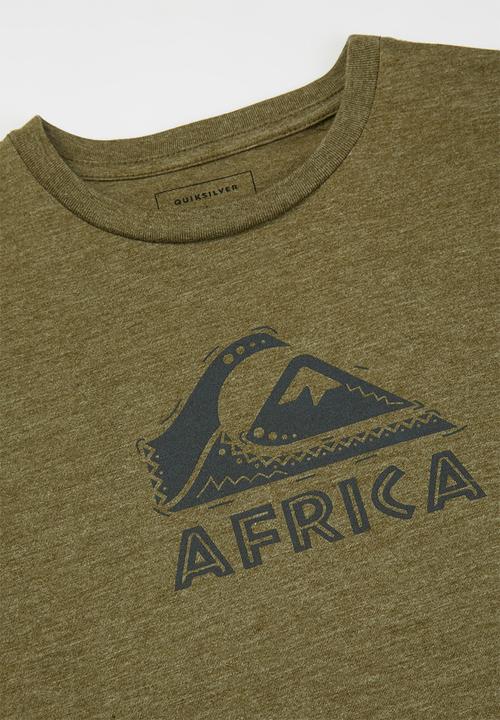 Quiksilver - Tribal tone short sleeve tee - green
