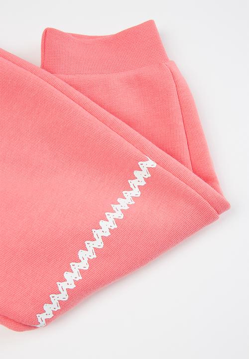 PUMA - Puma x Peanuts minicats crew jogger set - peach & pink 