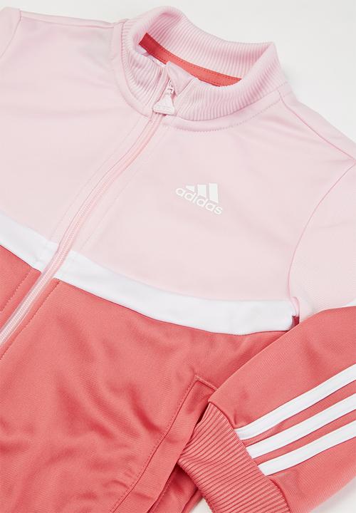 adidas Originals - Infants shiny bos tracksuit - pink 