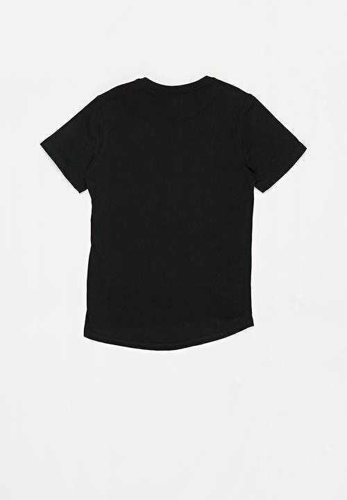 Rebel Republic - Boys short sleeve styled tee - black