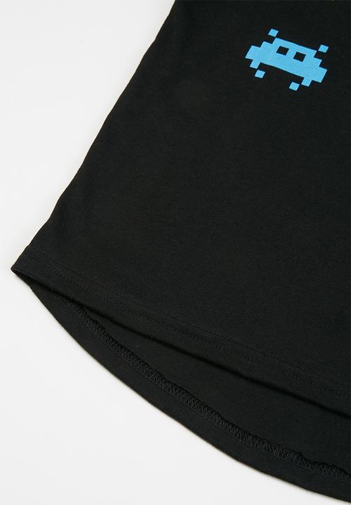 Rebel Republic - Boys short sleeve styled tee - black