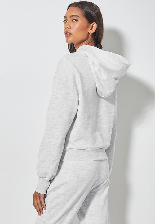 Superbalist - Crop hoodie - grey