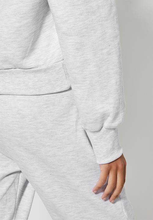 Superbalist - Crop hoodie - grey