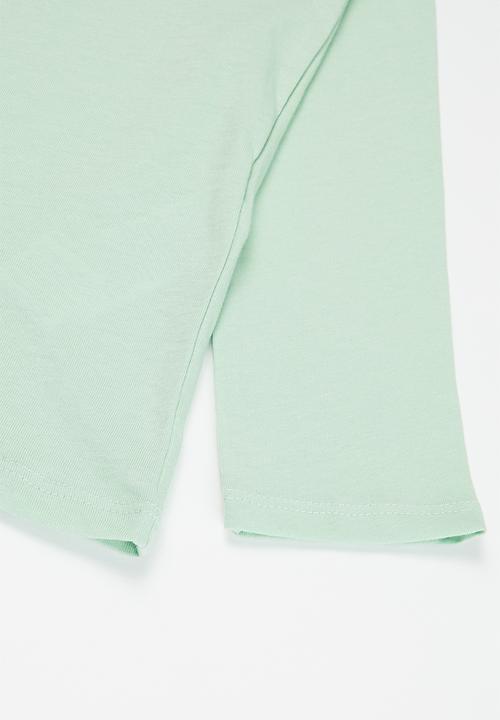 Cotton On - Penelope long sleeve tee - duck egg
