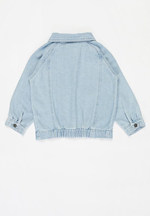 Cotton On - Tobi utility denim jacket - blue