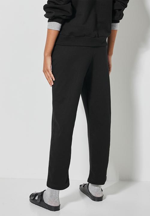 Superbalist - Tapered track pants - black
