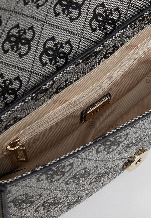 GUESS - Sosie mini crossbody flap - black