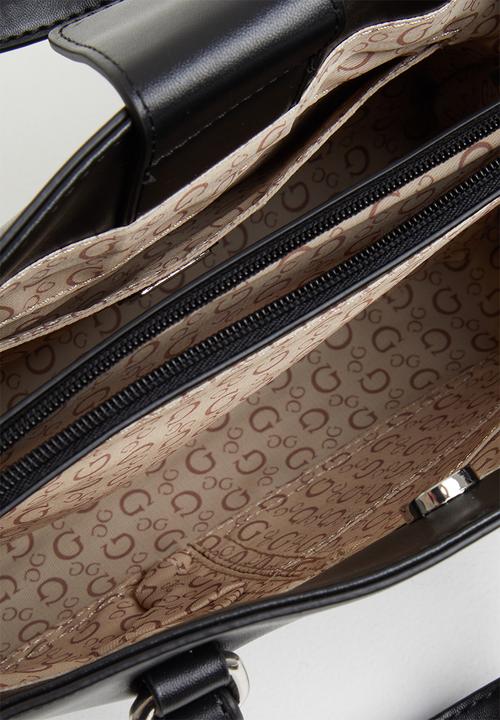 GUESS - Bascom satchel - black