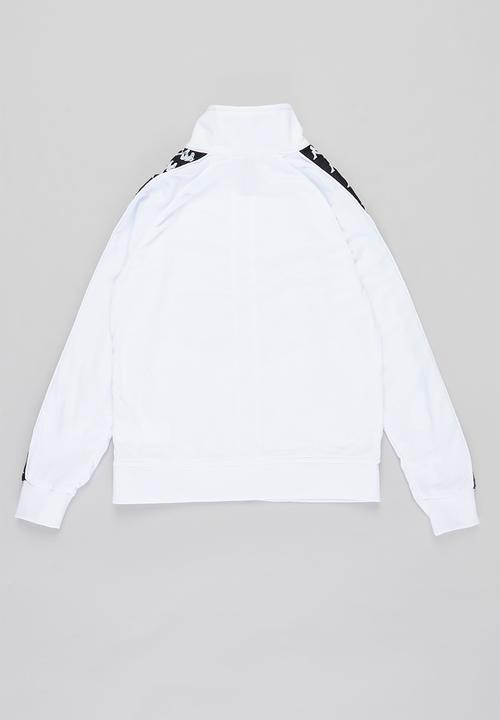 KAPPA - Boys banda anniston jacket - white & black
