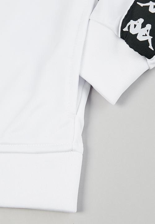 KAPPA - Boys banda anniston jacket - white & black