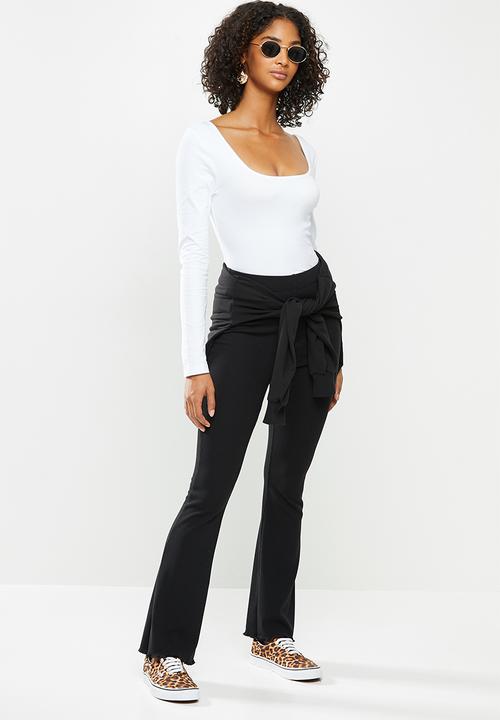 Blake - Scoop neck bodysuit - white 