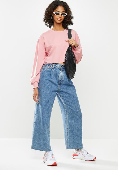 Blake - Cropped sweater - pink