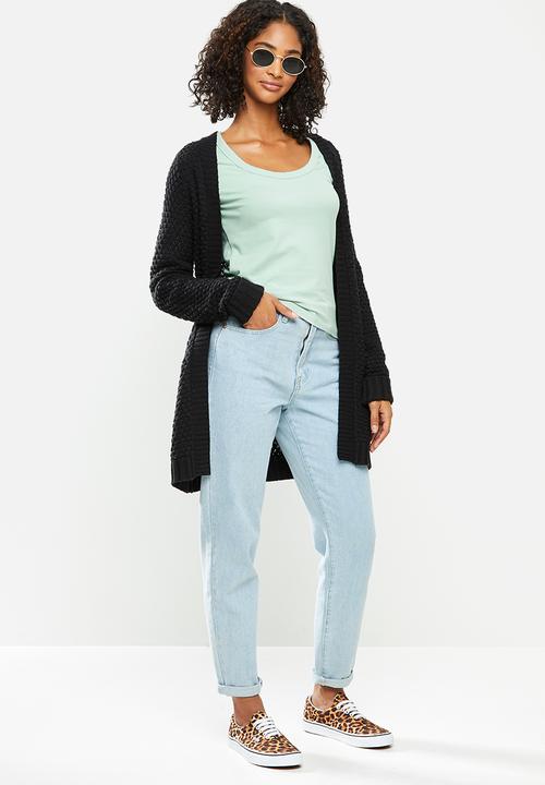 Cotton On - The everyday scooped long sleeve top - green