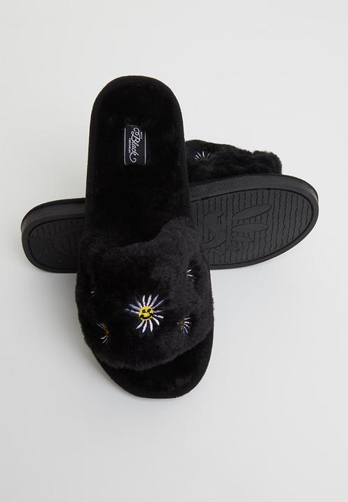 Miss Black - Rella 2 slipper - black