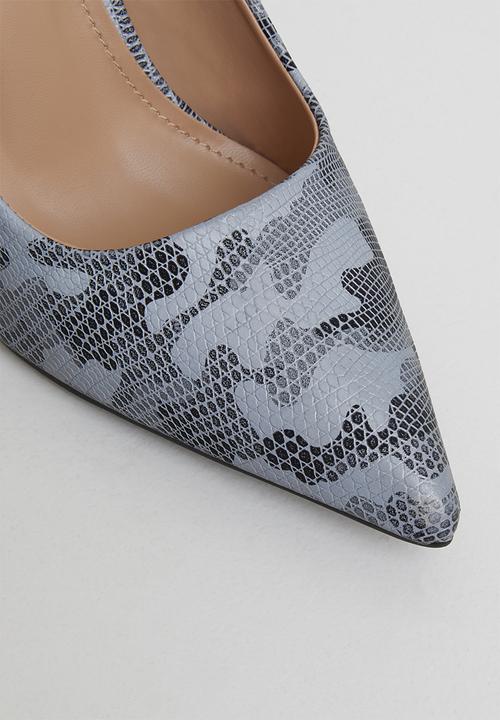 Miss Black - Camo court - black & grey