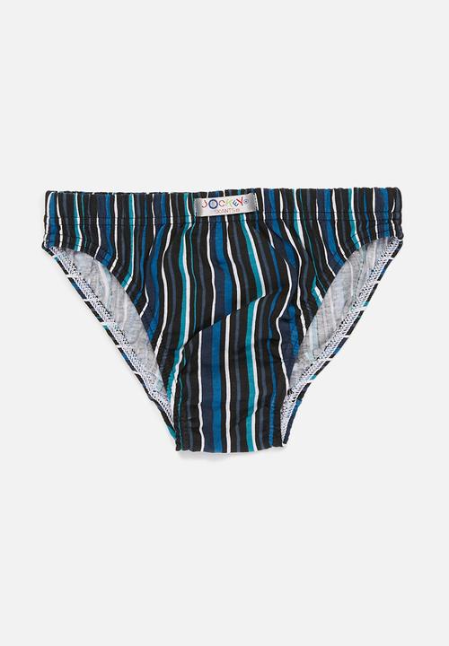 Jockey - Boys 3 pack fancy skants - blue 