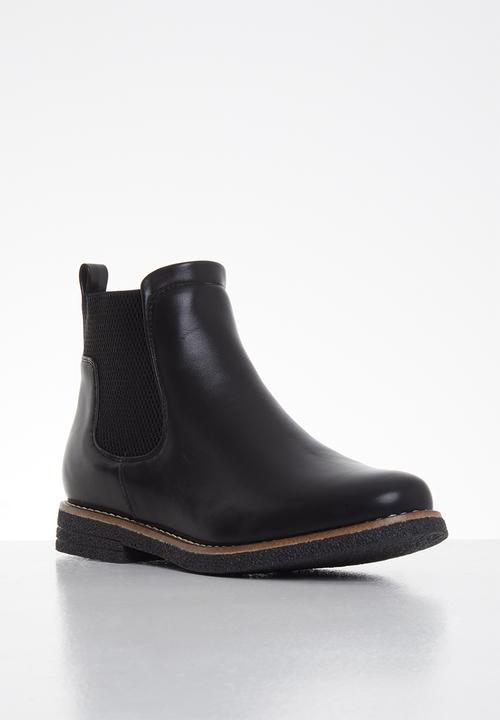 Butterfly Feet - Paula chelsea boot - black