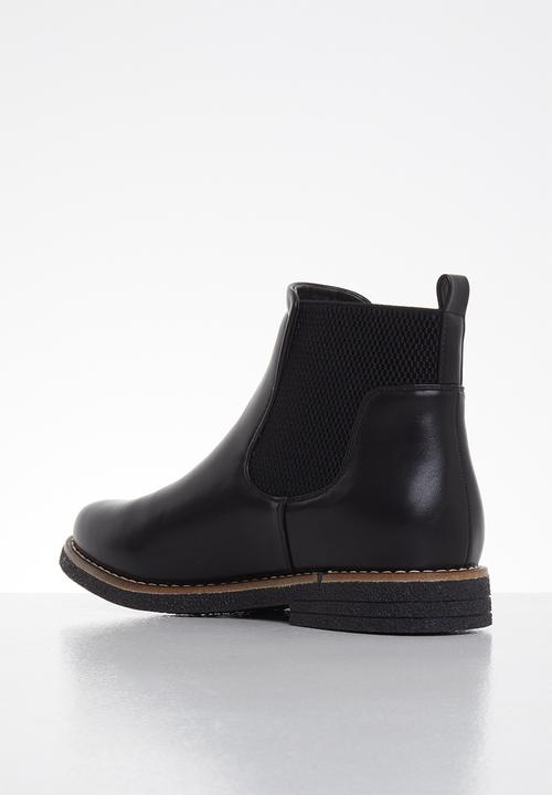 Butterfly Feet - Paula chelsea boot - black