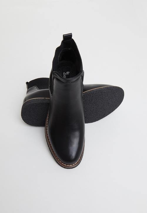 Butterfly Feet - Paula chelsea boot - black