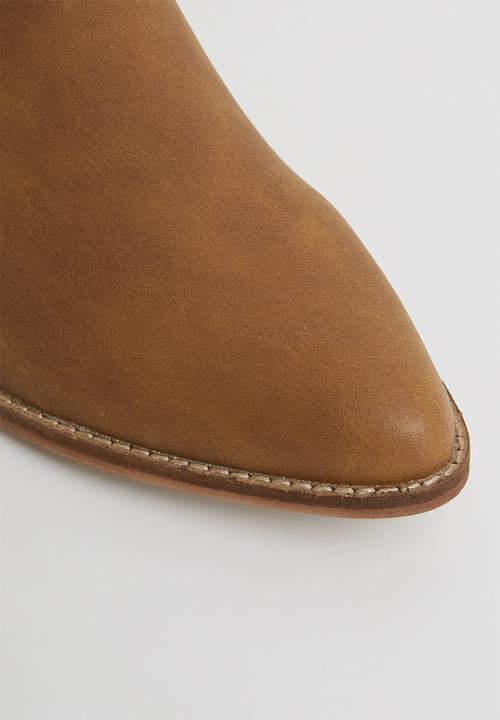 Miss Black - Cooper ankle boot - tan