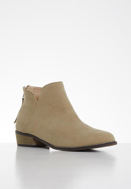 Butterfly Feet - Sia bootie - taupe