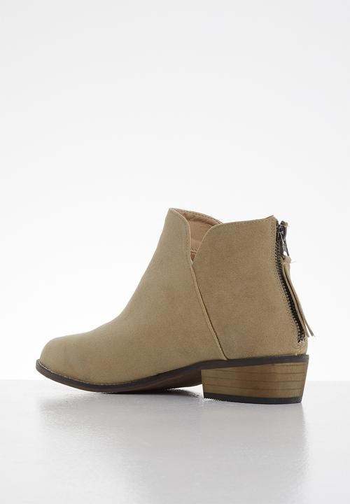 Butterfly Feet - Sia bootie - taupe