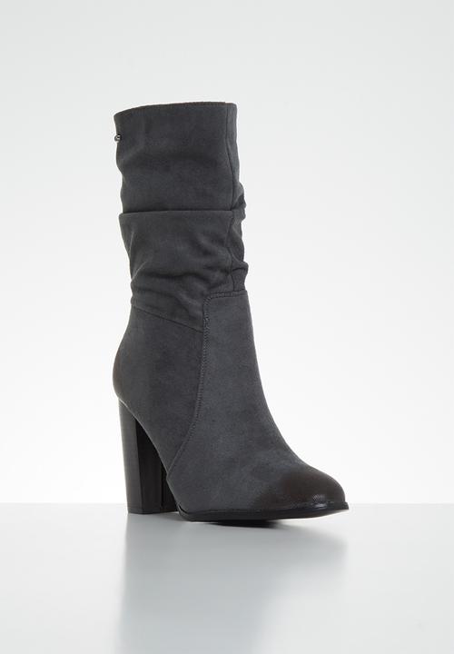 Miss Black - Salsa boot - grey