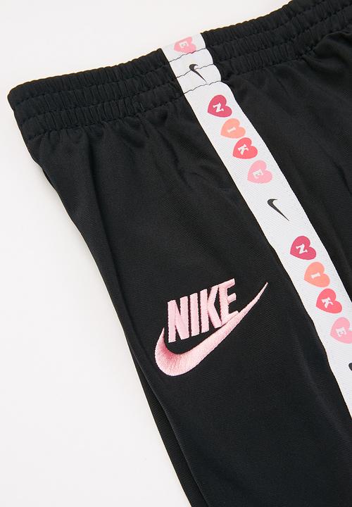 Nike - Heart taping tricot set - black