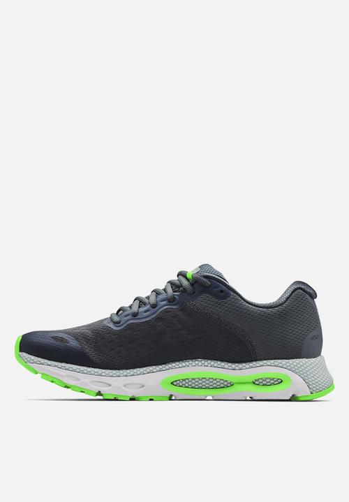 Under Armour - Ua hovr infinite 3 - pitch gray / halo gray / hyper green