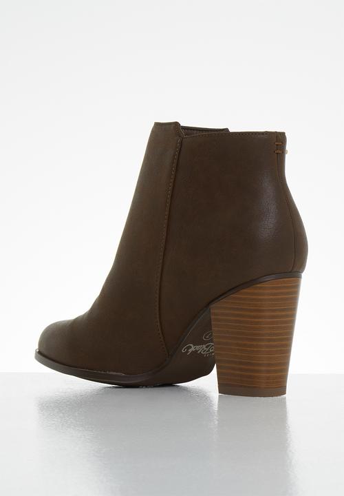 Miss Black - Alham ankle boot - chocolate