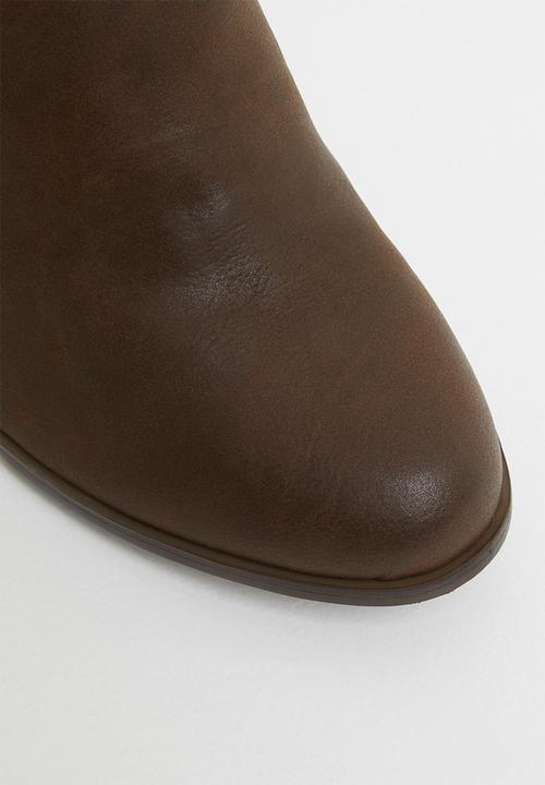 Miss Black - Alham ankle boot - chocolate